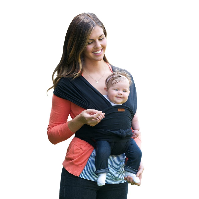 جيجي كول حاملة الأطفال JJ Cole Agility Flex Stretch - حاملة الرضع إلى حاملة الأطفال الصغار - مقاس واحد يناسب معظم الآباء - النساء من سن 6 إلى 20 عامًا والرجال XS-2X - Image 1